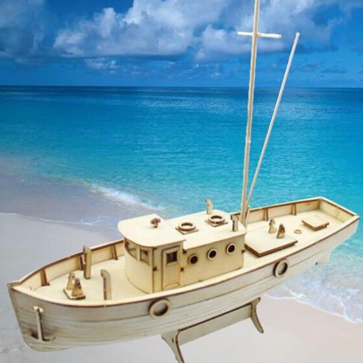 Maquette de bateau en bois à construire - Ma Caisse à Outil