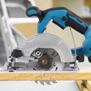 Makita – scie circulaire électrique sans fil, 5 pouces, 125mm, 0 ° à 45 °, Machine à découper le bois réglable, pour batterie 18V 15