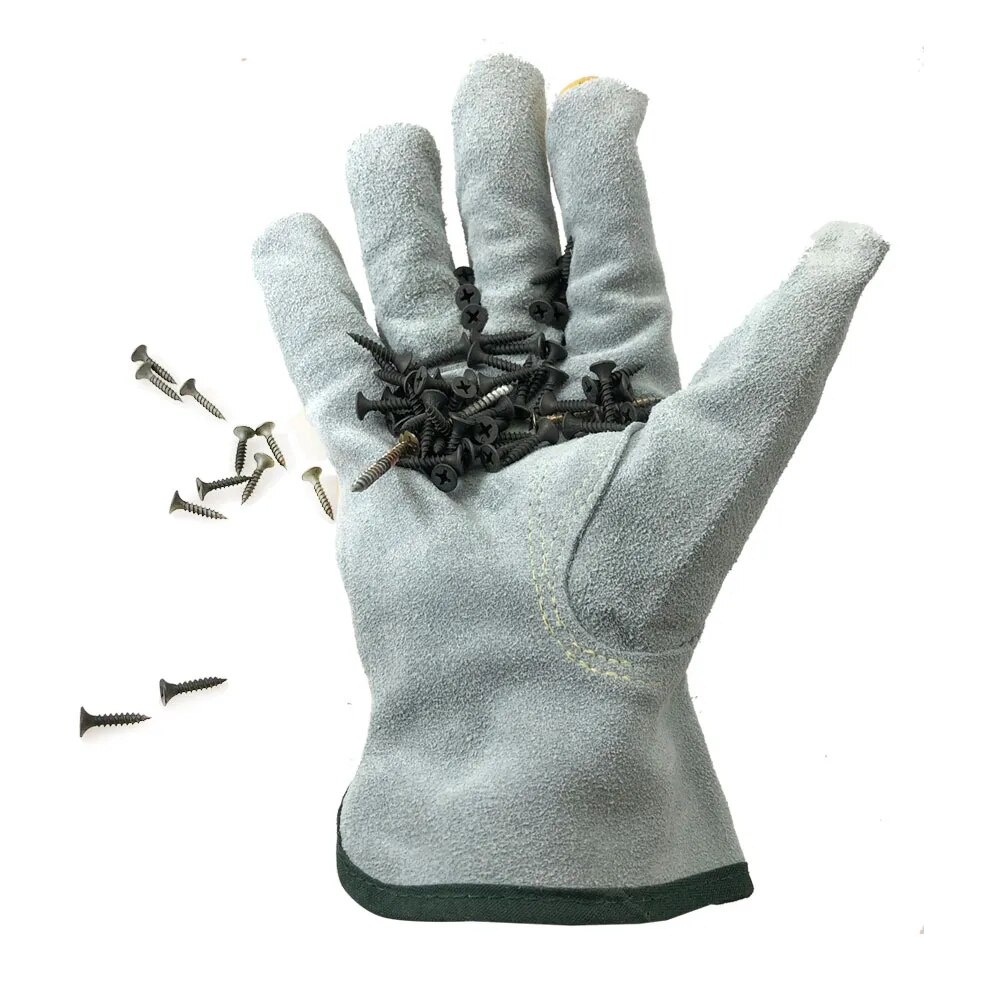 Mitaines de jardinage en cuir gants d'élagage de café outil gants