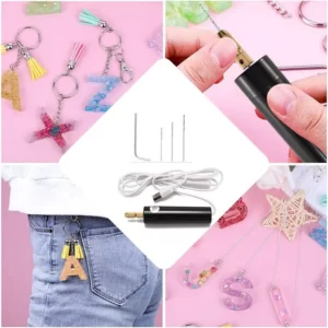 Mini perceuse électrique USB bricolage, outils de forage électrique pour les élections, résine xy, bijoux, artisanat du bois exécutif, outil de stylo de gravure 5