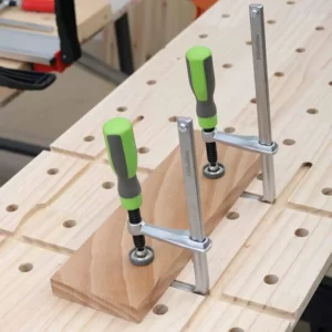 Pinces de travail de calcul de rail de guidage, 120mm, 160mm, 200mm, 300mm, poignée en plastique, vis, bras d'action, MFT, scie à table, R64. 3