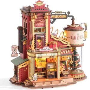 Maquette fabrique du père noel