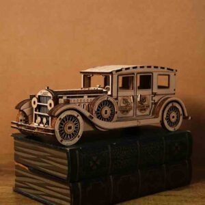 Maquette voiture vintage de luxe